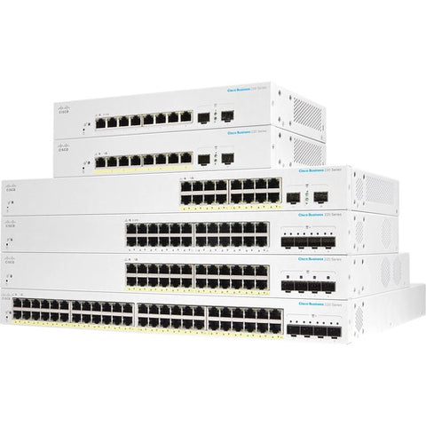 Cisco Business CBS220-8FP-E-2G Ethernet Switch CBS220-8FP-E-2G-NA