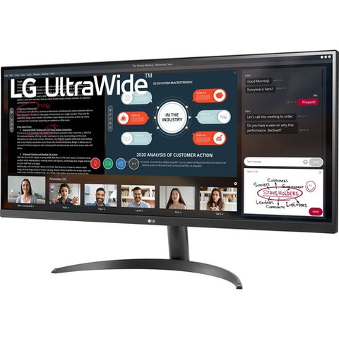 LG 34'' 21:9 UltraWide Full HD IPS Monitor with AMD FreeSync 34WP500-B