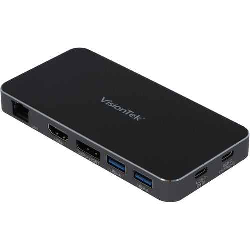 VisionTek VT400 - Dual Display USB-C Docking Station with Power Passthrough 901469