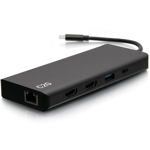 C2G USB C Dual Monitor Docking Station - HDMI, Ethernet, USB, 3.5mm - 60W C2G54488