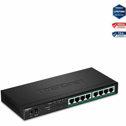 TRENDnet 8-Port Gigabit PoE+ Switch TPE-TG83