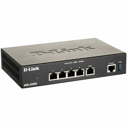 D-Link Unified Services VPN Router - for Small to Medium Business DSR-250V2