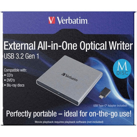 Verbatim External All-in-One Optical Writer 71094