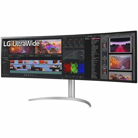 LG UltraWide 49WQ95C-W Widescreen LCD Monitor 49WQ95C-W