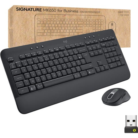 Logitech Signature MK650 Combo for Business Wireless Mouse and Keyboard Combo 920-011403
