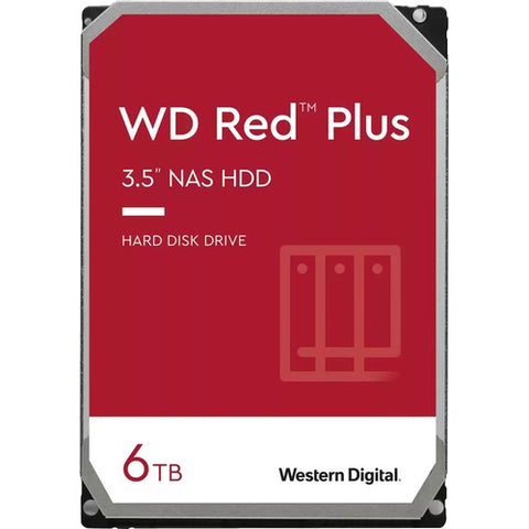 WD Red Plus WD60EFPX Hard Drive WD60EFPX