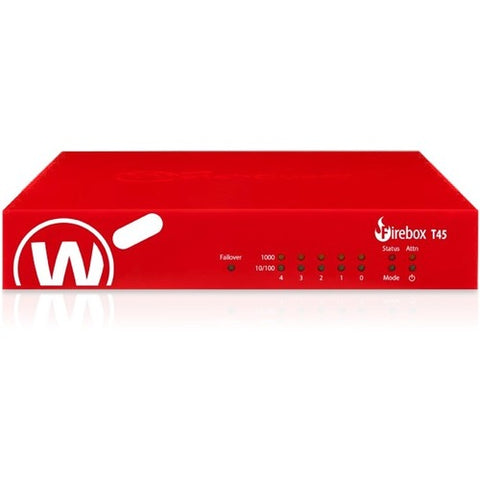 WatchGuard Firebox T45 Network Security/Firewall Appliance WGT45413