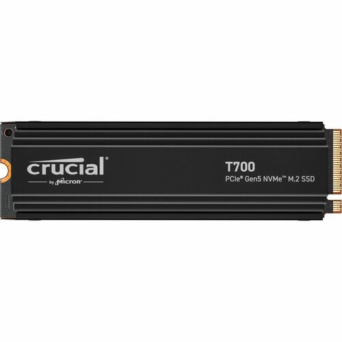 Crucial T700 2TB PCIe Gen5 NVMe M.2 SSD With Heatsink CT2000T700SSD5