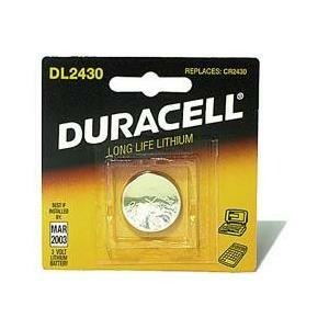 Duracell Lithium Coin Battery DL2430BPK  041333143101