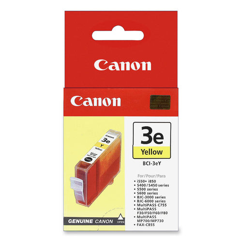 Canon BCI-3eY Ink Cartridge 4482A003