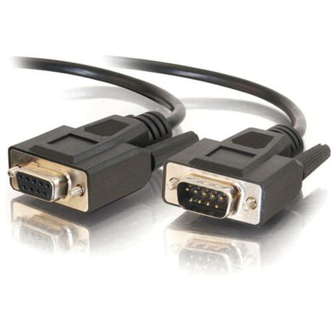 C2G 50ft RS232 DB9 Straight Through Serial Extension Cable - M/F 52034